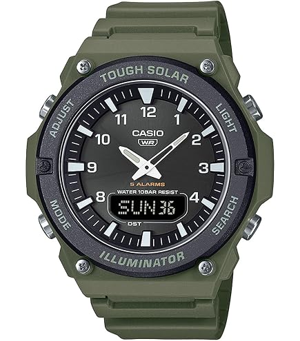 Amazon.co.jp: ネイビーシールズ CASIO 5 Alarms 200m防水 タフ